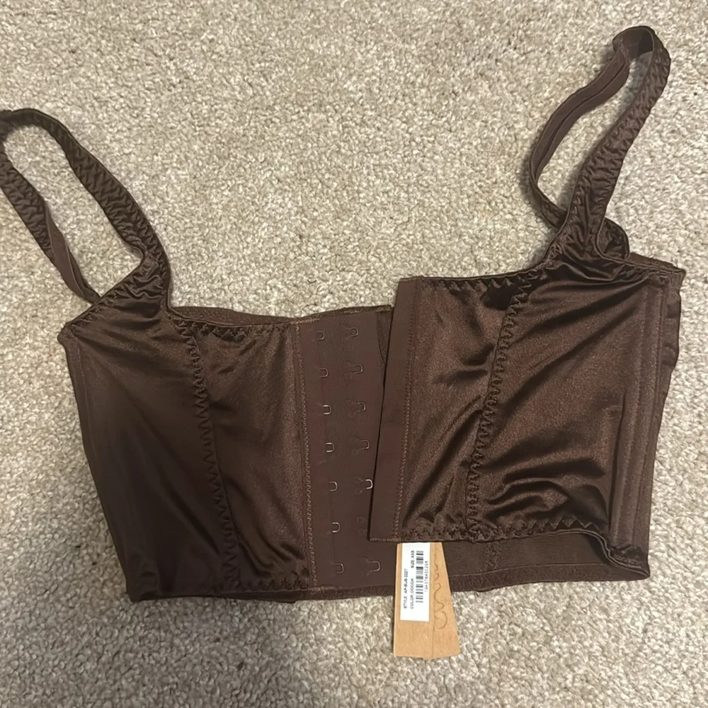 Skims satin bustier bra - Picture 2 of 4